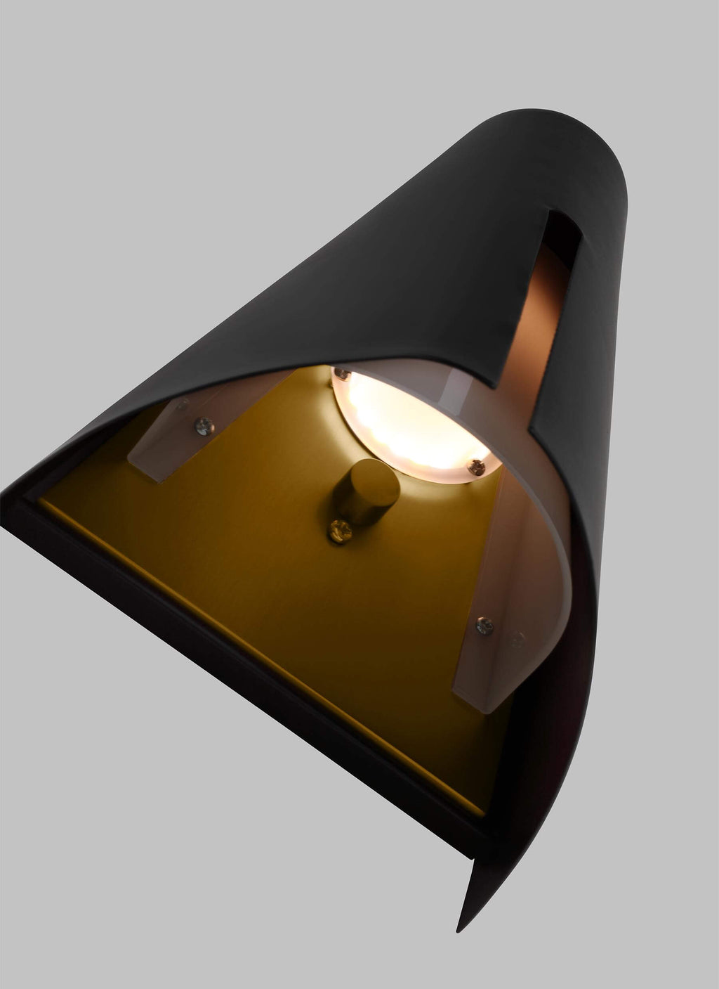 GENERATION LIGHTING  Cambre Small Sconce KW1141MBKBBS-L1