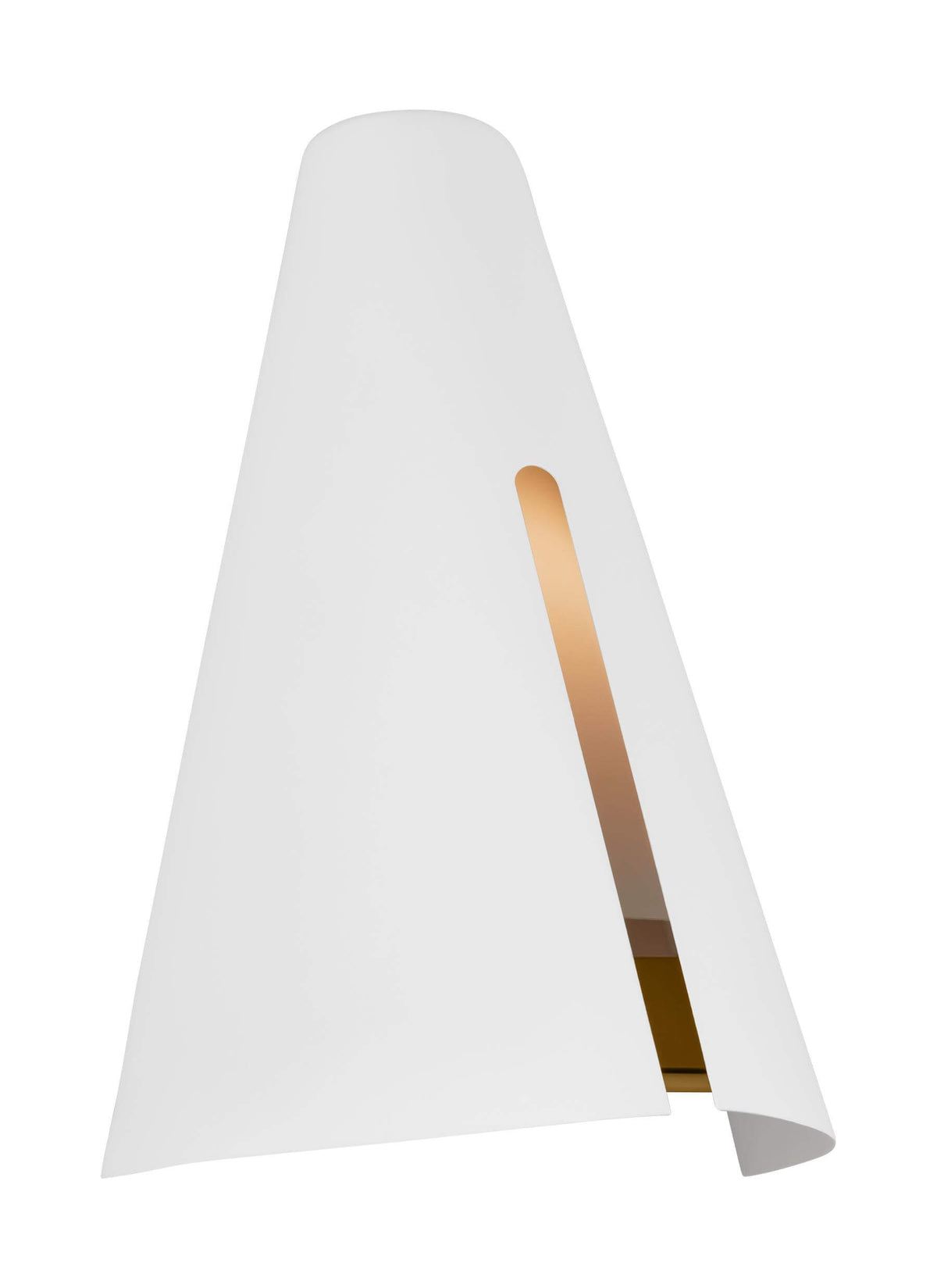 GENERATION LIGHTING  Cambre Small Sconce KW1141MWTBBS-L1