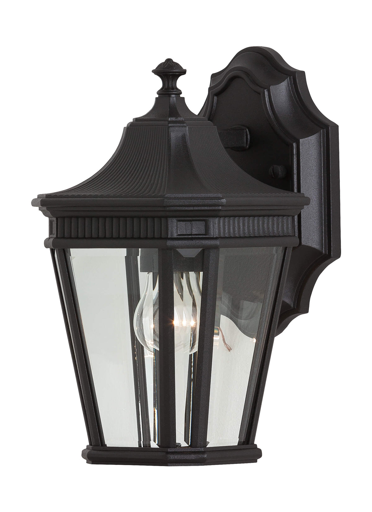 GENERATION LIGHTING Cotswold Lane Extra Small Lantern Black OL5400BK