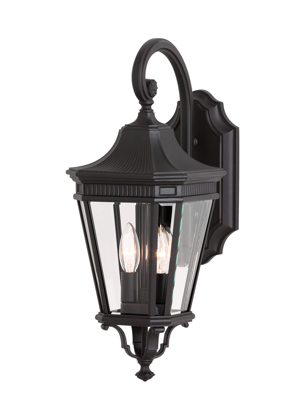 GENERATION LIGHTING Cotswold Lane Small Lantern  Black OL5401BK