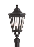 GENERATION LIGHTING Cotswold Lane Small Post Lantern Black OL5407BK