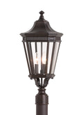 GENERATION LIGHTING Cotswold Lane Small Post Lantern Grecian Bronze OL5407GBZ