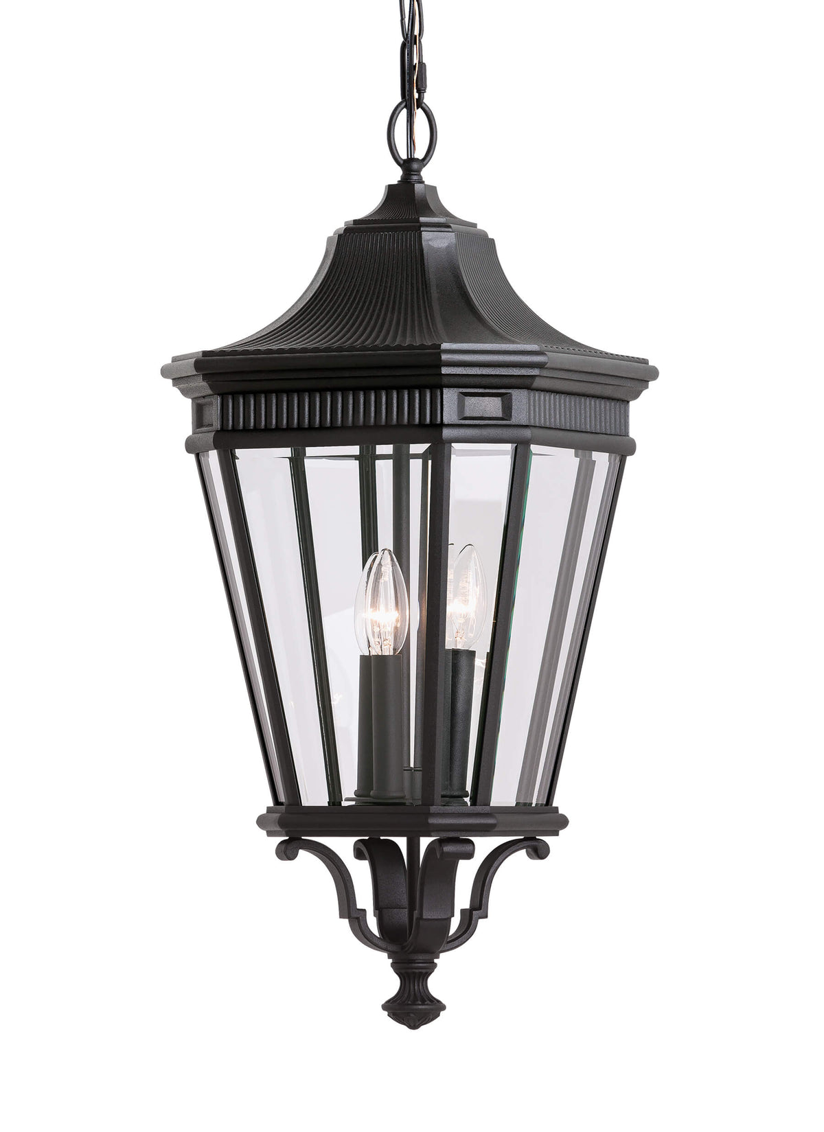 GENERATION LIGHTING Cotswold Lane Medium Pendant Black OL5412BK