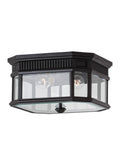 GENERATION LIGHTING Cotswold Lane Flush Mount Black OL5413BK