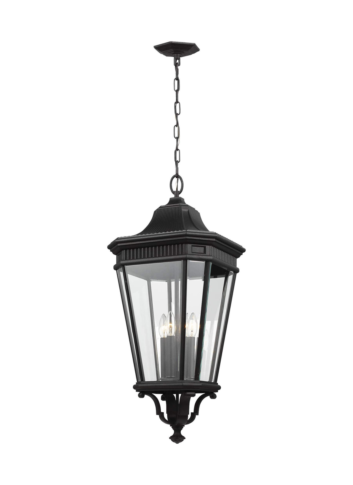 GENERATION LIGHTING Cotswold Lane Large Pendant Black OL5414BK