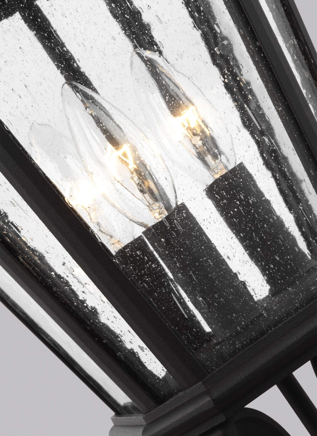 GENERATION LIGHTING Cotswold Lane Small Post Lantern Black OL5427BK
