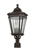 GENERATION LIGHTING Cotswold Lane Small Post Lantern Grecian Bronze OL5427GBZ