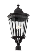 GENERATION LIGHTING Cotswold Lane Large Post Lantern Black OL5428BK