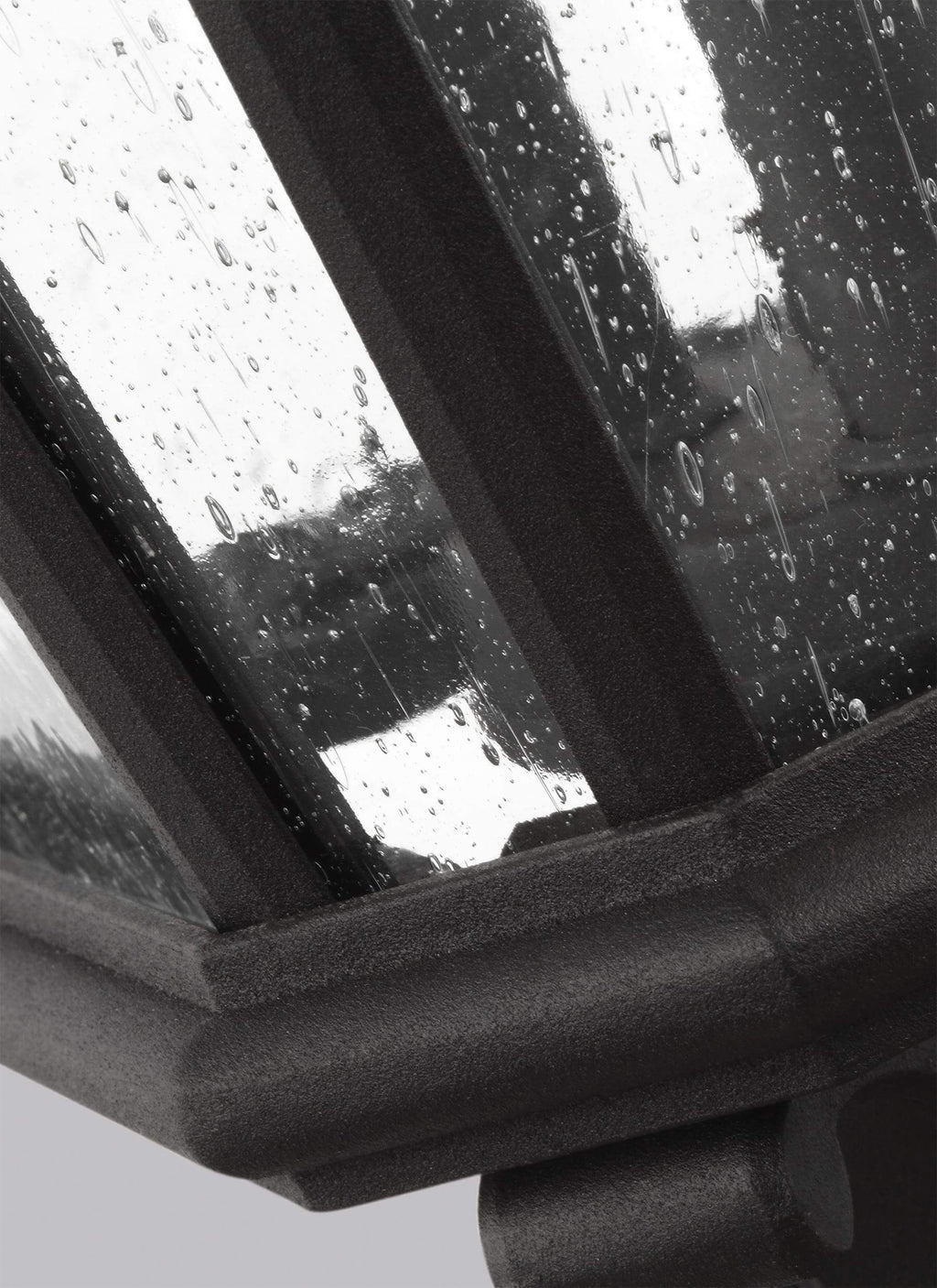GENERATION LIGHTING Cotswold Lane Large Post Lantern Black OL5428BK
