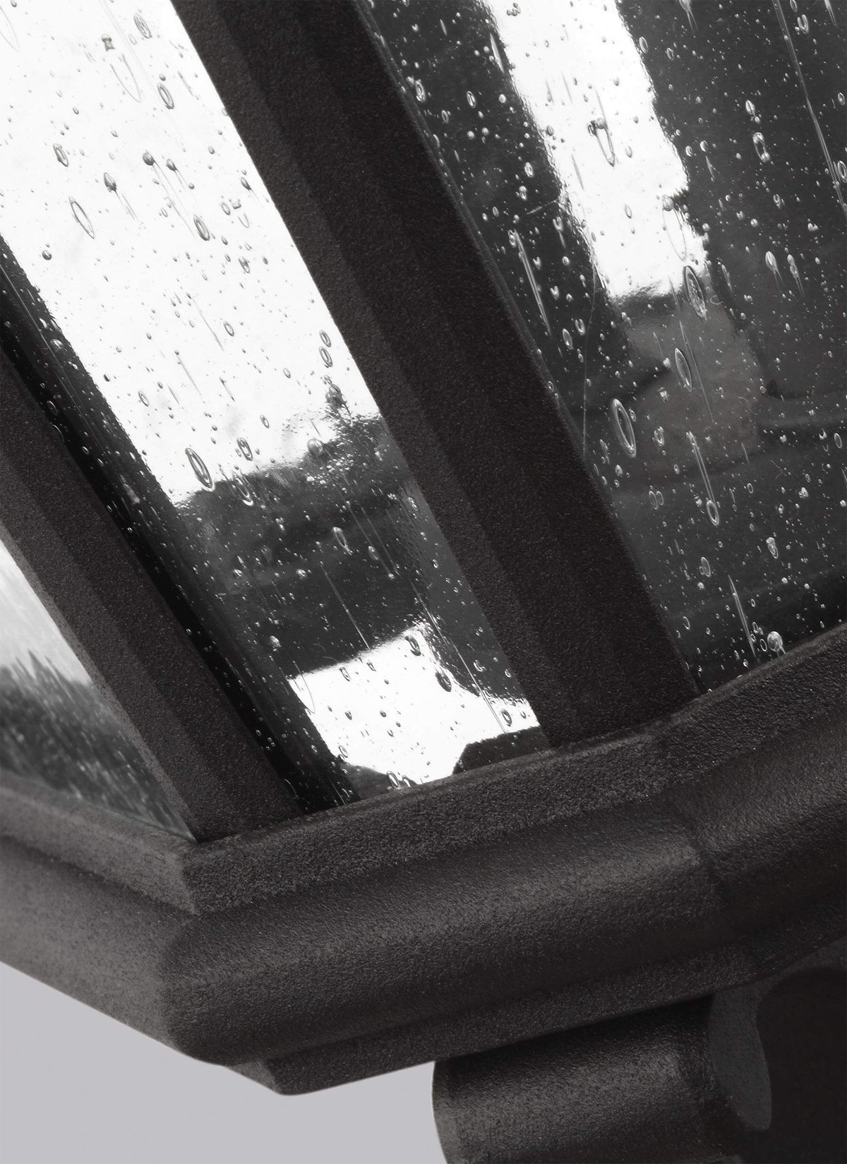 GENERATION LIGHTING Cotswold Lane Large Post Lantern Black OL5428BK