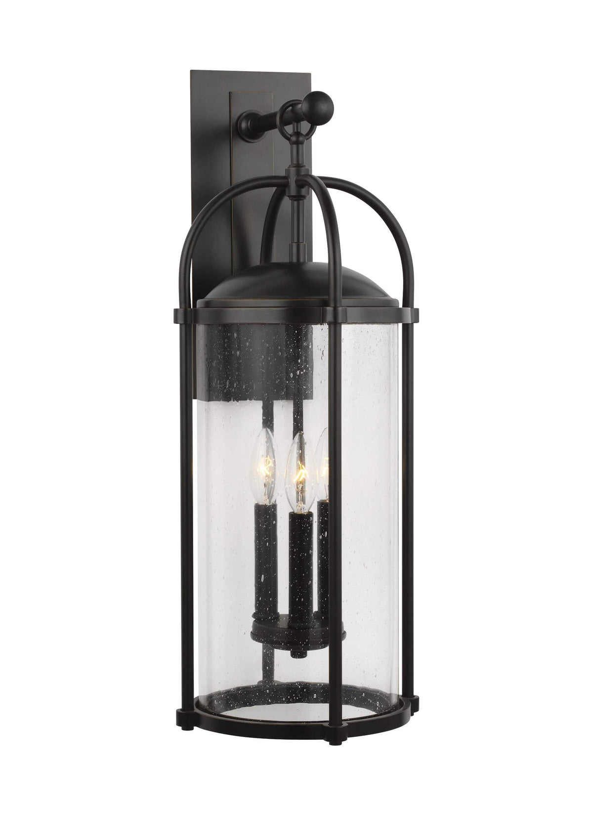 GENERATION LIGHTING Dakota Large Lantern Espresso OL7623ES