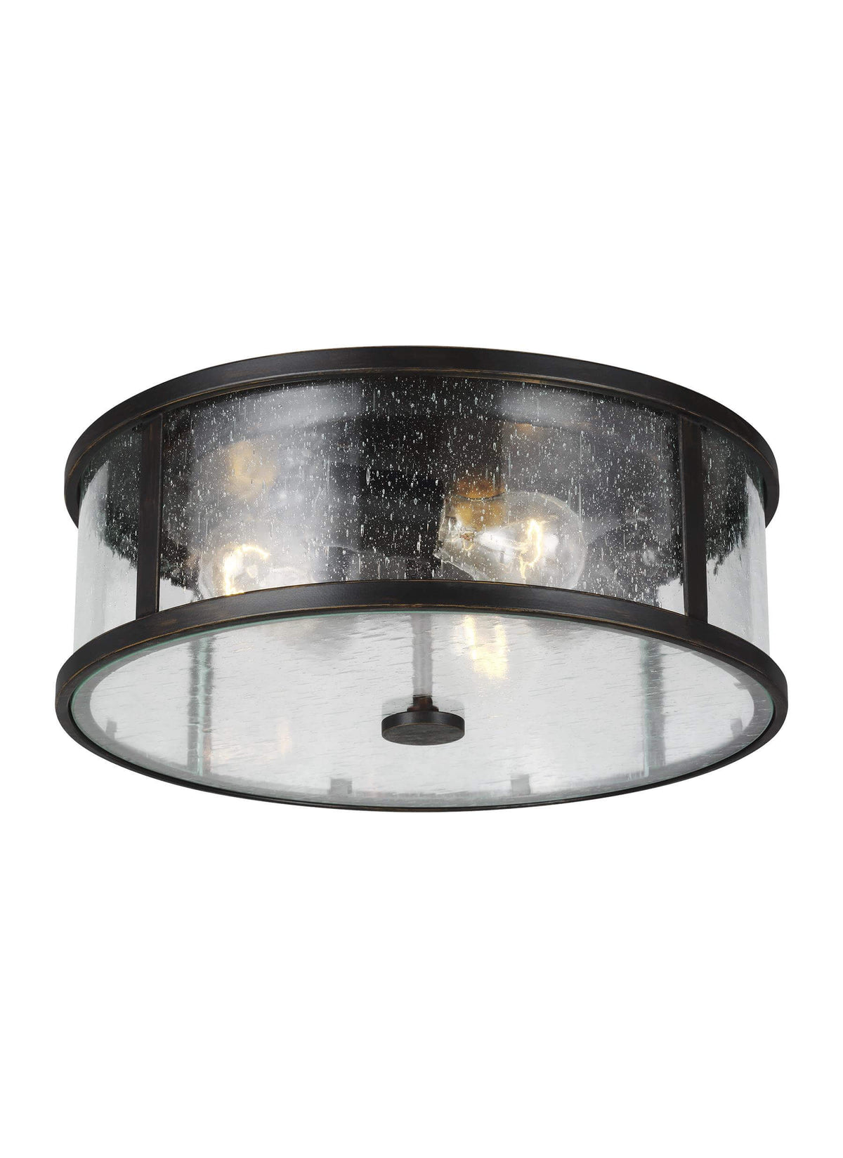 GENERATION LIGHTING Dakota Flush Mount  Espresso OL7633ES