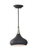 GENERATION LIGHTING Belle Medium Pendant Black P1253BK
