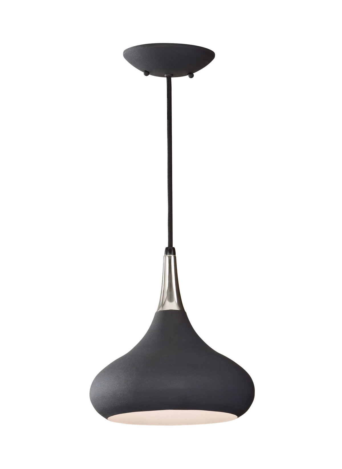 GENERATION LIGHTING Belle Medium Pendant Black P1253BK