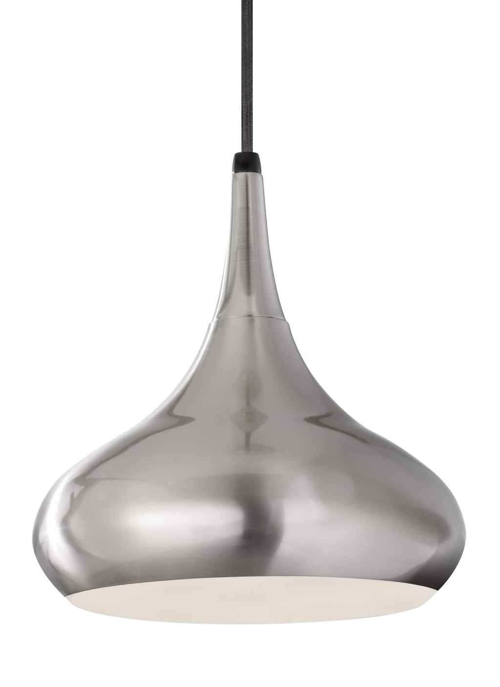 GENERATION LIGHTING Belle Medium Pendant Brushed Steel P1253BS
