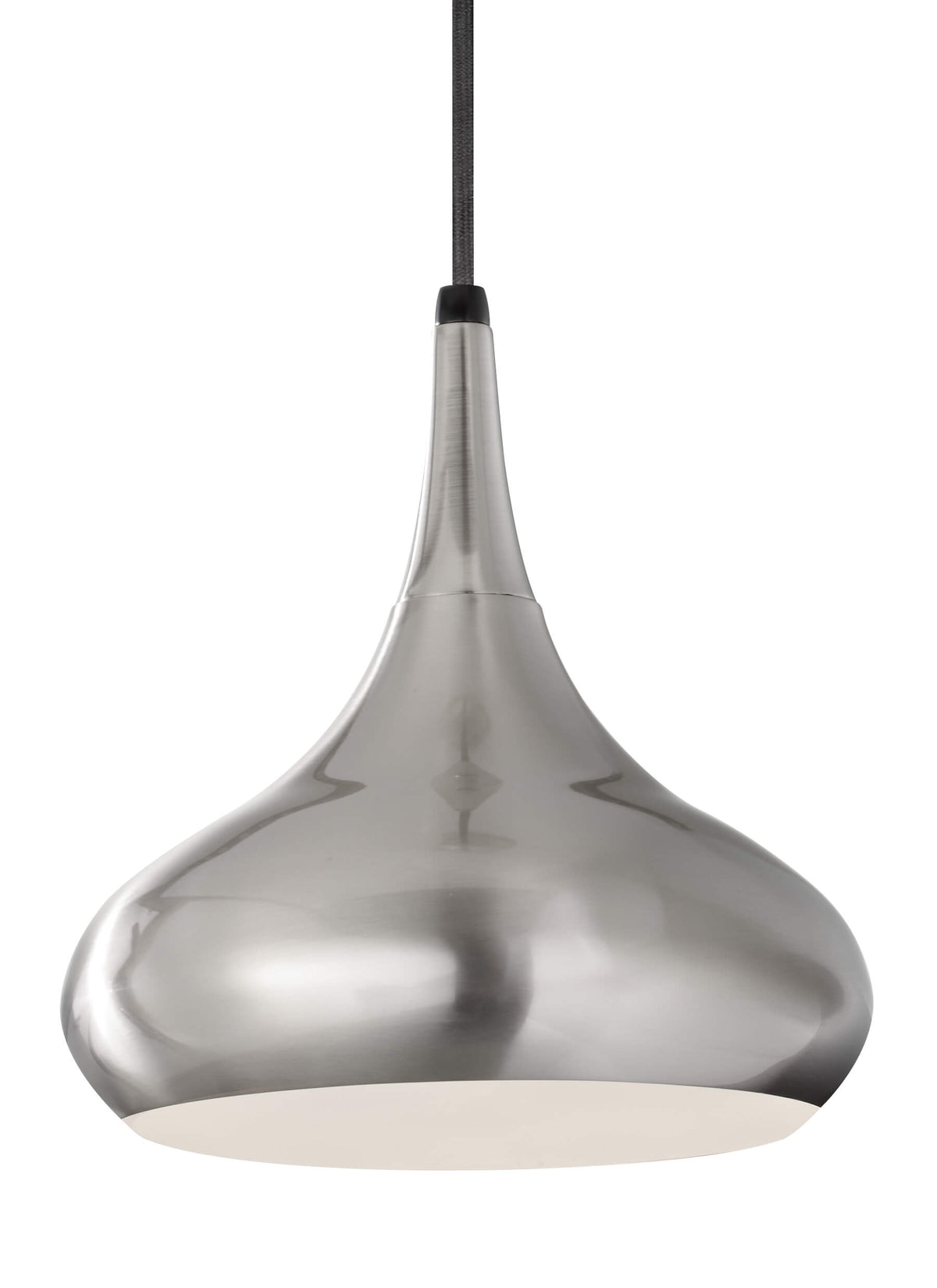 GENERATION LIGHTING Belle Medium Pendant Brushed Steel P1253BS