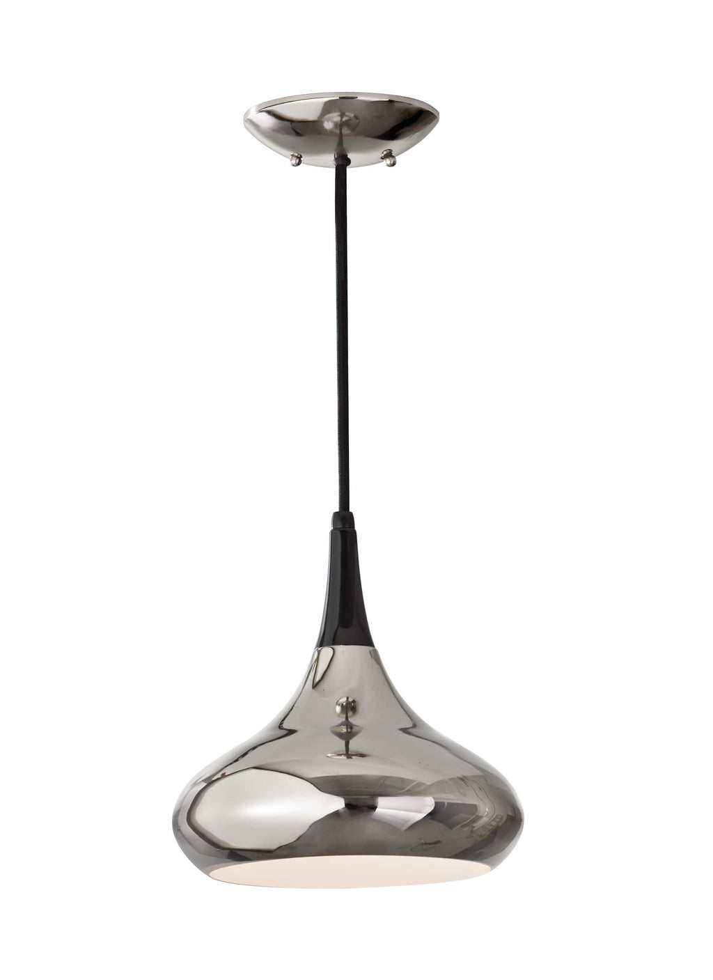 GENERATION LIGHTING Belle Medium Pendant Polished Nickel P1253PN