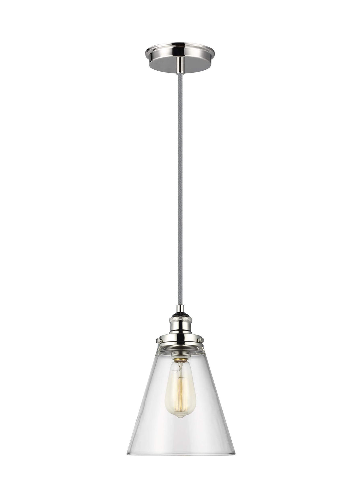 GENERATION LIGHTING Baskin Cone Pendant P1347PN