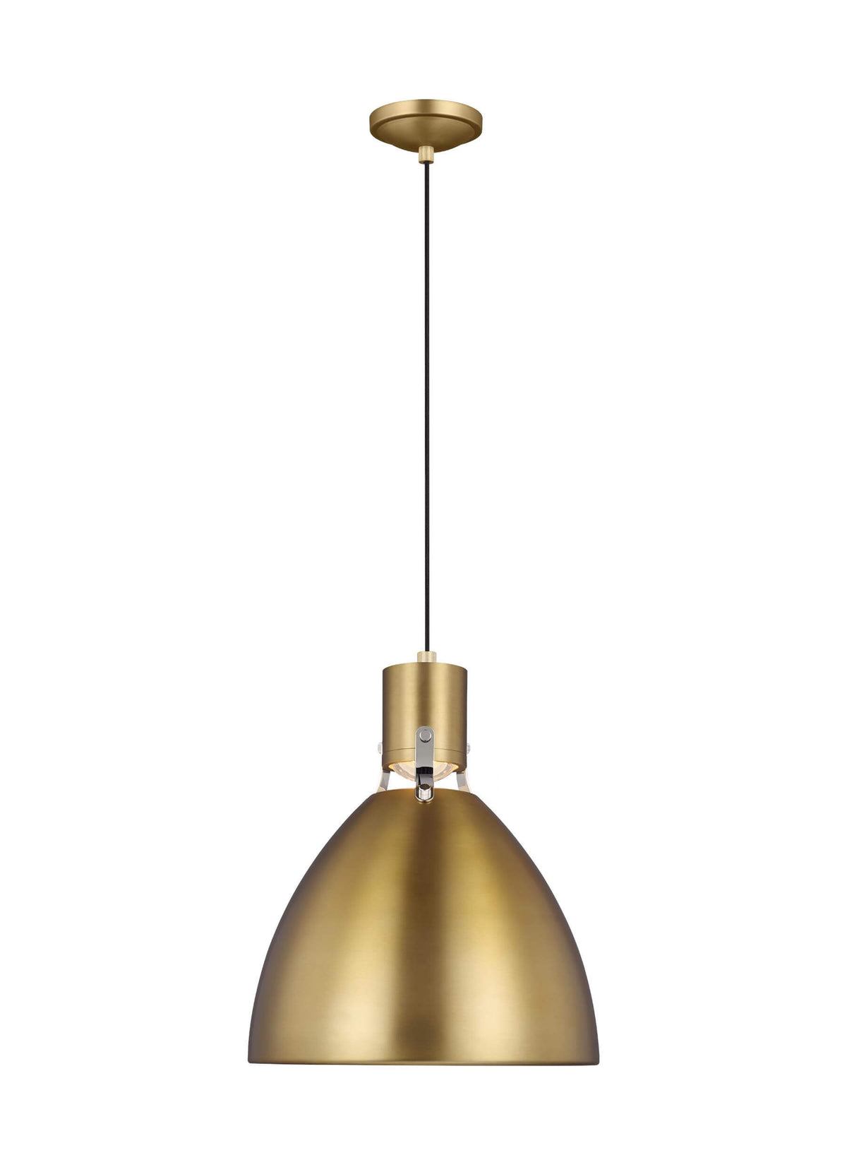 GENERATION LIGHTING Brynne Small LED Pendant Burnished Brass P1442BBS-L1