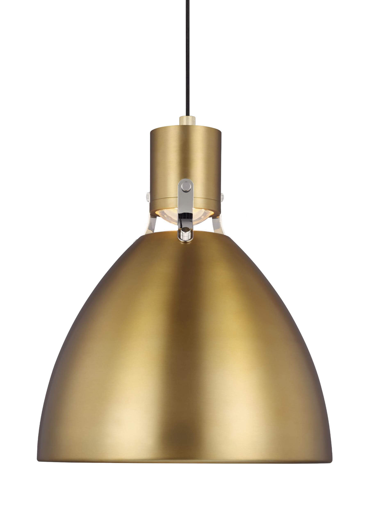 GENERATION LIGHTING Brynne Small LED Pendant Burnished Brass P1442BBS-L1