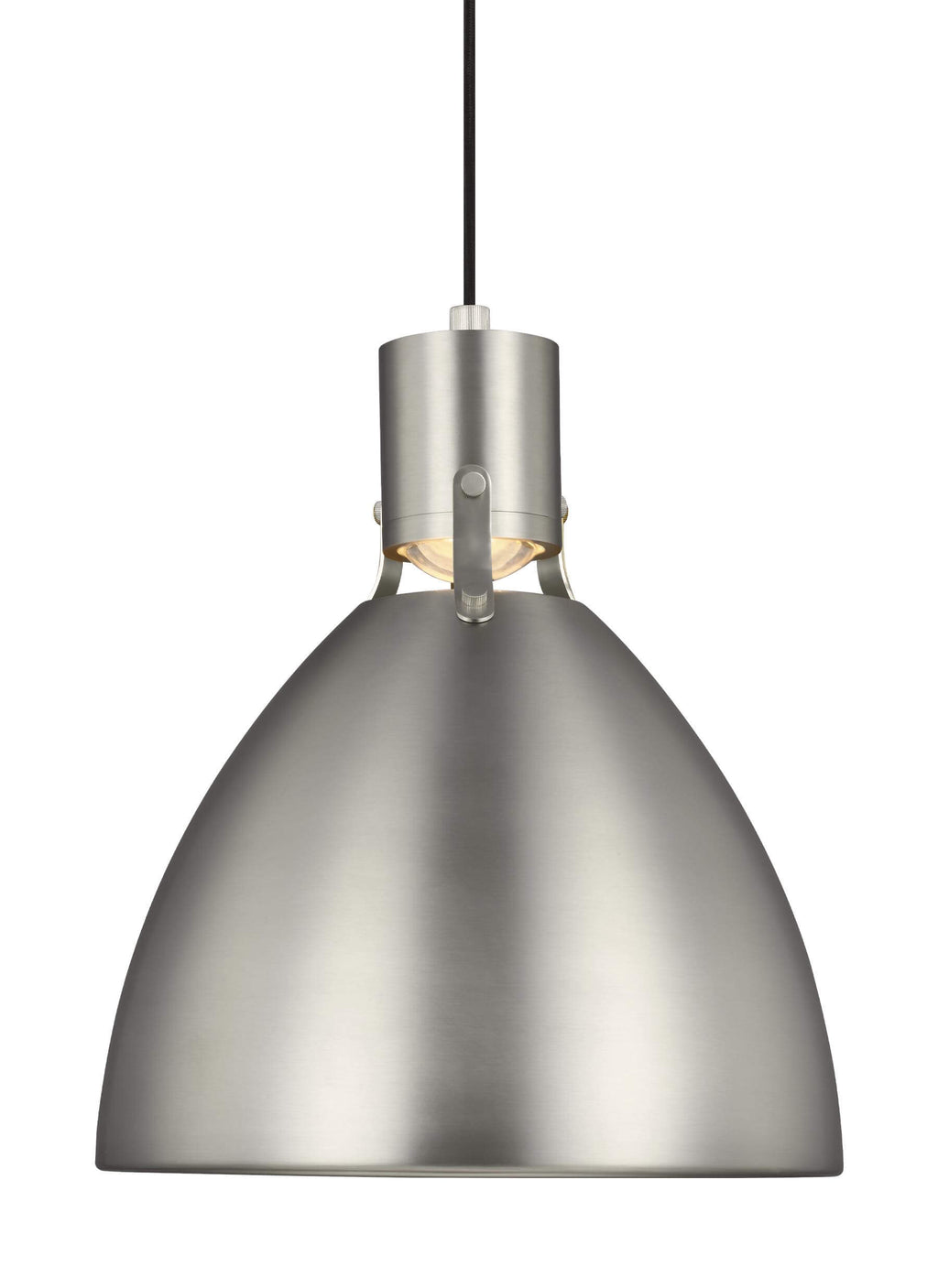 GENERATION LIGHTING  Brynne Small LED Pendant Satin Nickel P1442SN-L1