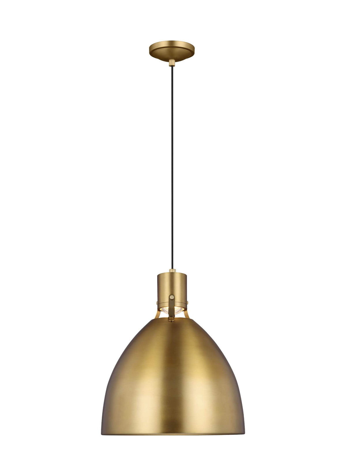 GENERATION LIGHTING  Brynne Medium LED Pendant Burnished Brass P1443BBS-L1