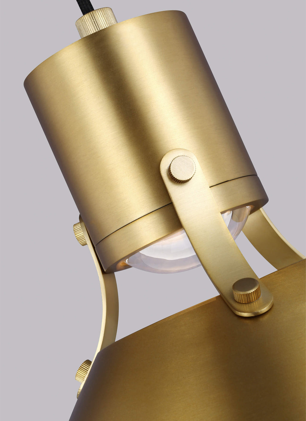 GENERATION LIGHTING  Brynne Medium LED Pendant Burnished Brass P1443BBS-L1