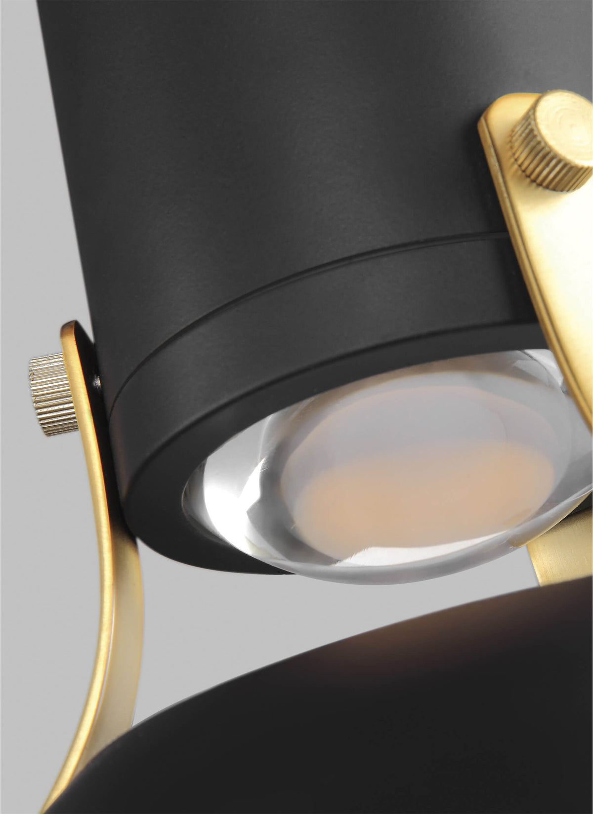 GENERATION LIGHTING  Brynne Medium LED Pendant Matte Black P1443MB-L1
