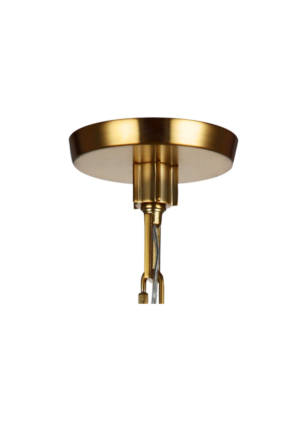 GENERATION LIGHTING Elmore Cone Pendant Burnished Brass P1445BBS