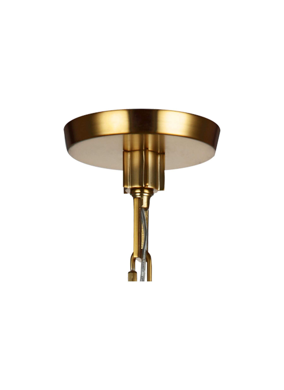 GENERATION LIGHTING Elmore Cone Pendant Burnished Brass P1445BBS