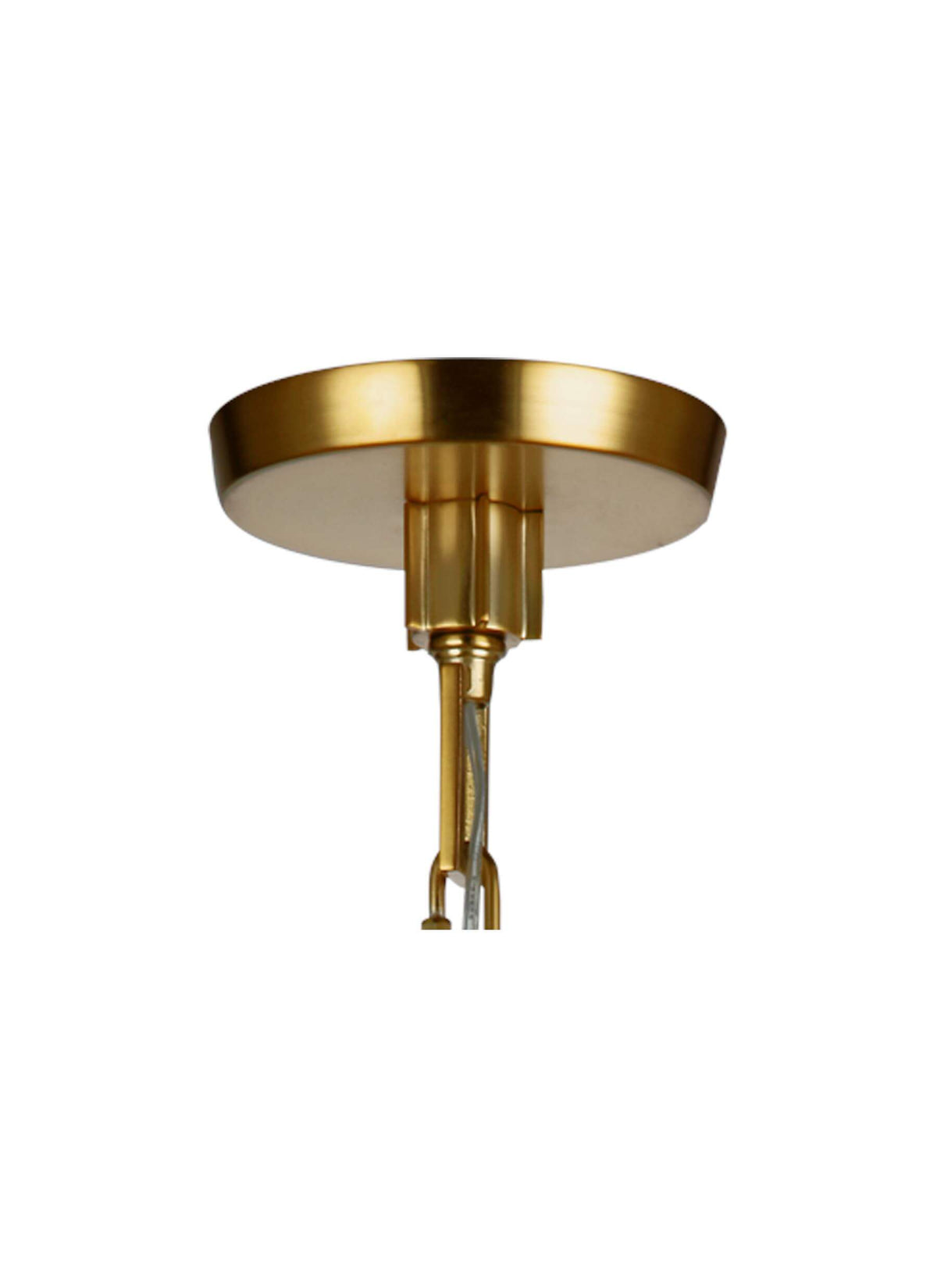 GENERATION LIGHTING Elmore Cylinder Pendant Burnished Brass P1446BBS