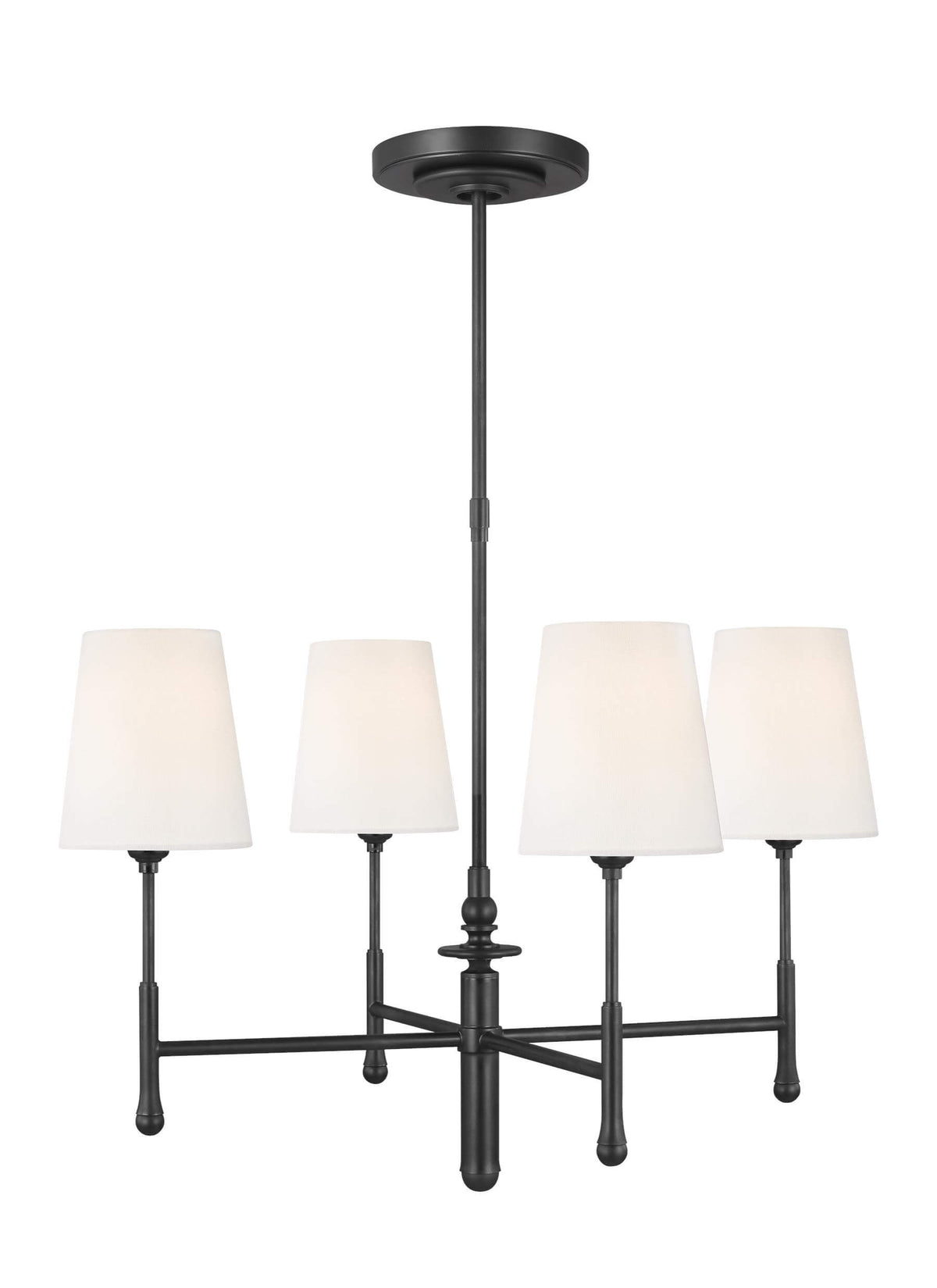 GENERATION LIGHTING  Capri Small Chandelier Aged Iron TC1004AI