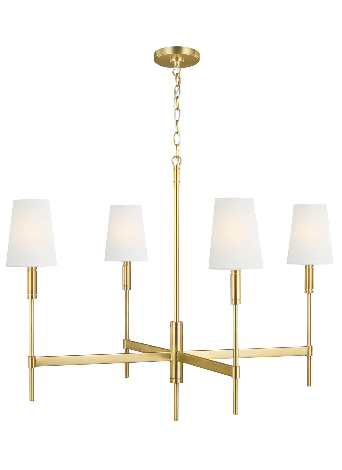 GENERATION LIGHTING Beckham Classic Large Chandelier TC1044BBS