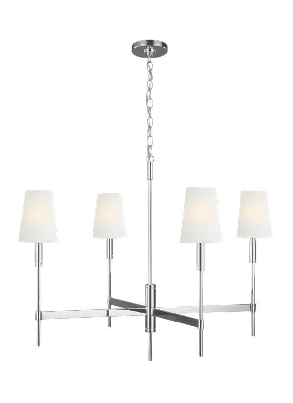 GENERATION LIGHTING Beckham Classic Large Chandelier TC1044PN