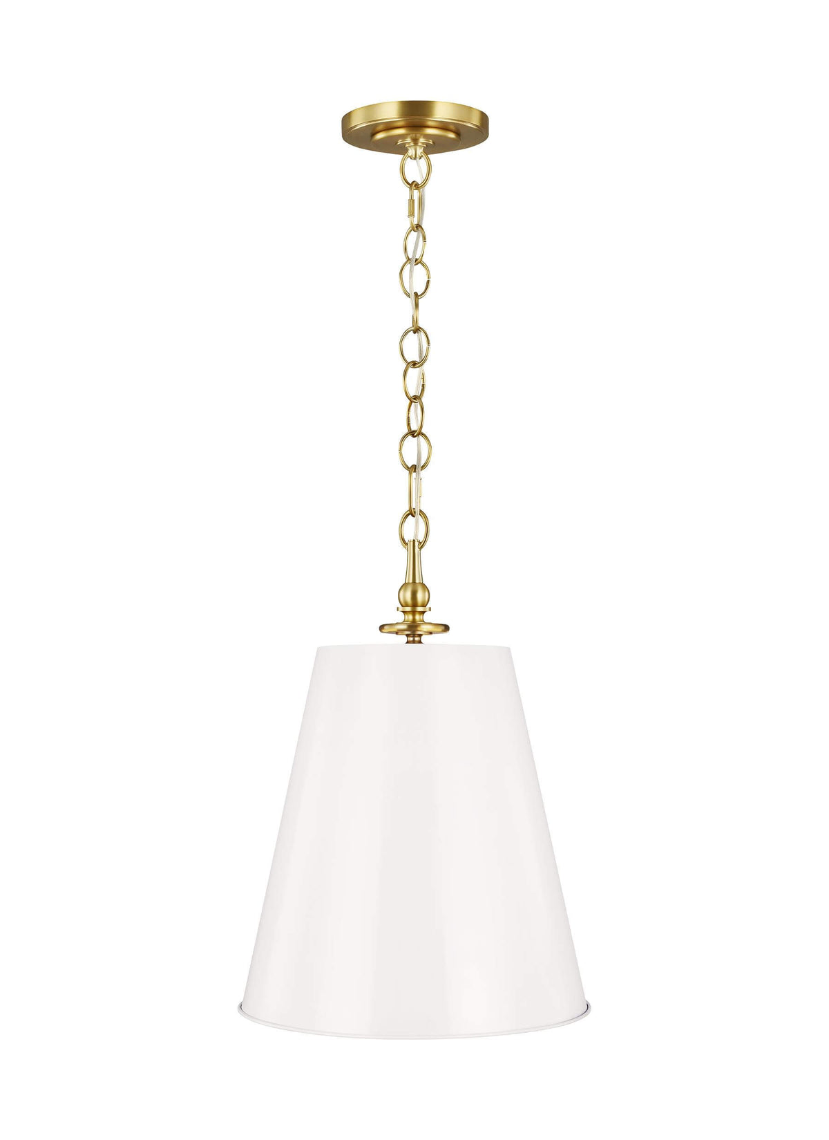 GENERATION LIGHTING  Capri Tall Pendant Burnished Brass TP1012BBS/AWT