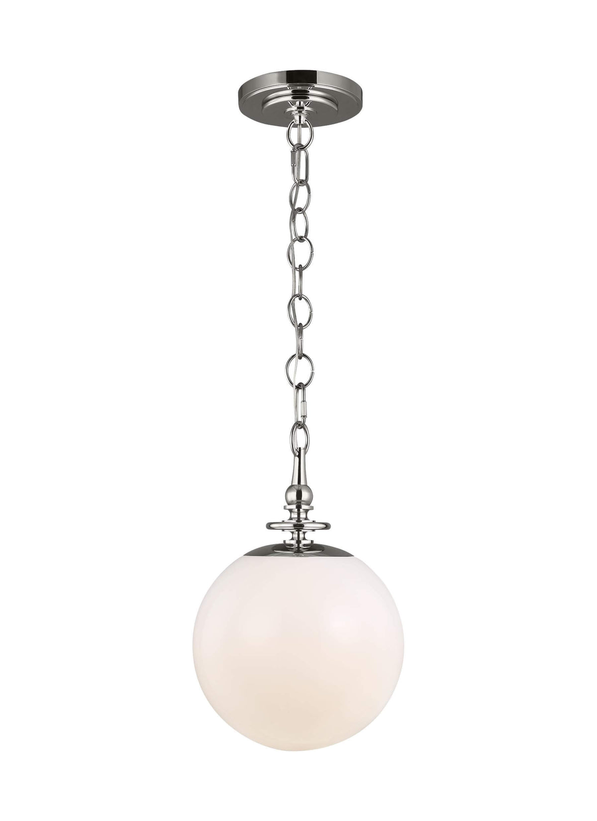 GENERATION LIGHTING  Capri Medium Pendant Polished Nickel TP1031PN