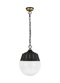 GENERATION LIGHTING Arlett Pendant Midnight Black TP1092MBK/BBS