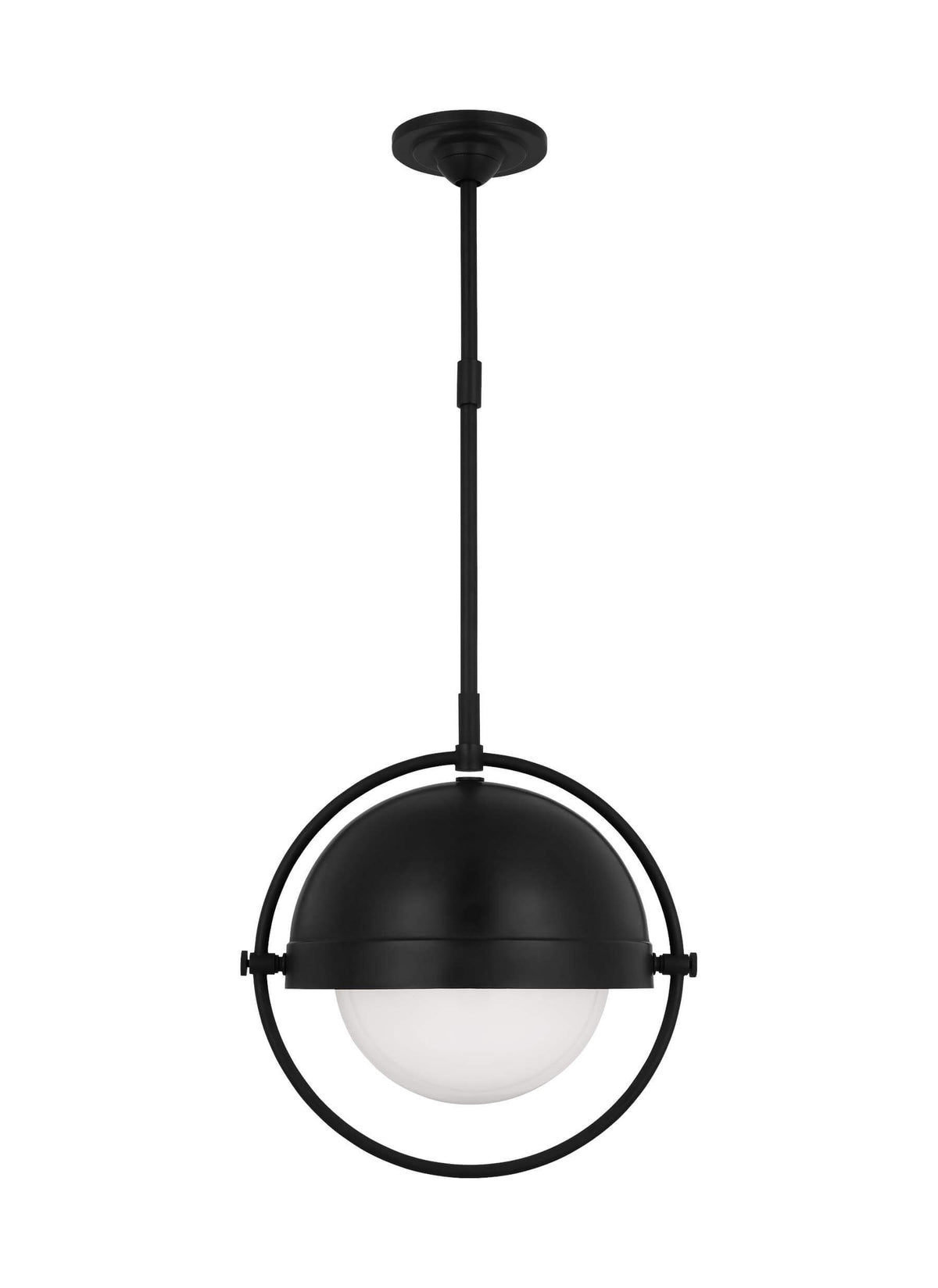 GENERATION LIGHTING Bacall Large Pendant Aged Iron TP1101AI