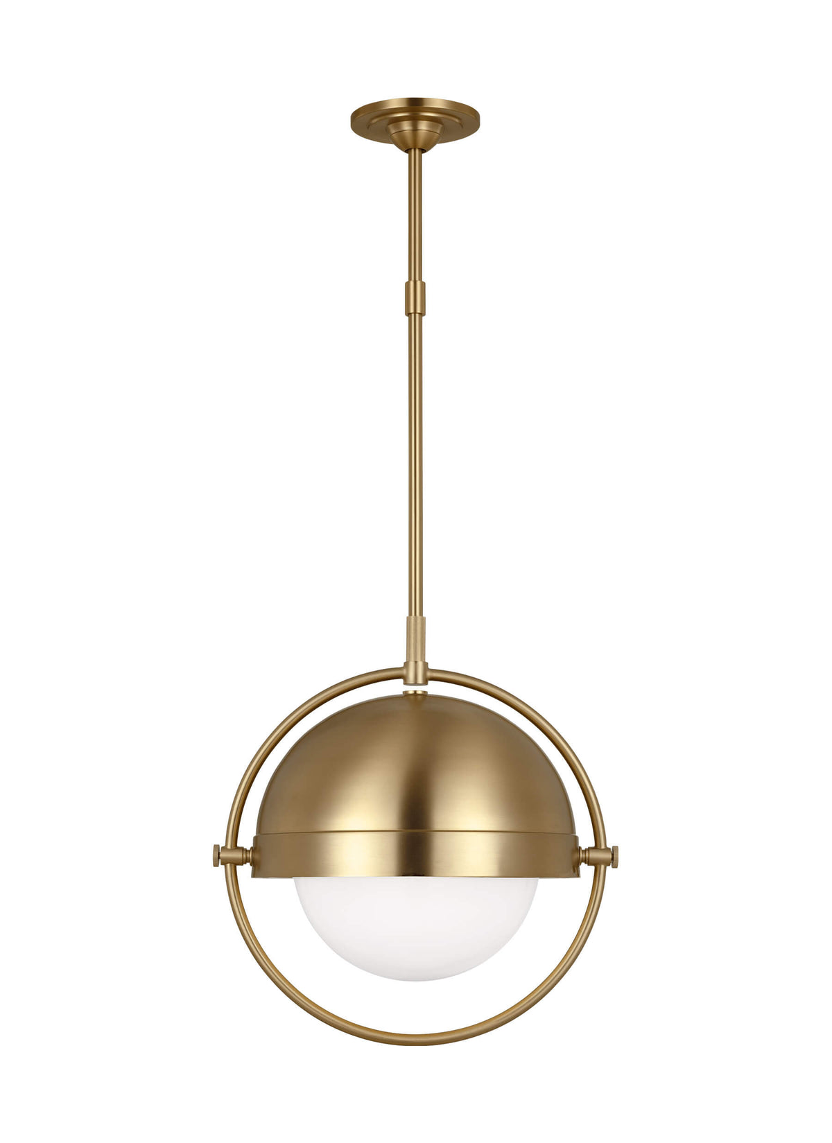 GENERATION LIGHTING Bacall Large Pendant Burnished Brass TP1101BBS