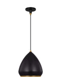 GENERATION LIGHTING Clasica Medium Pendant Aged Iron TP1121AIBBS