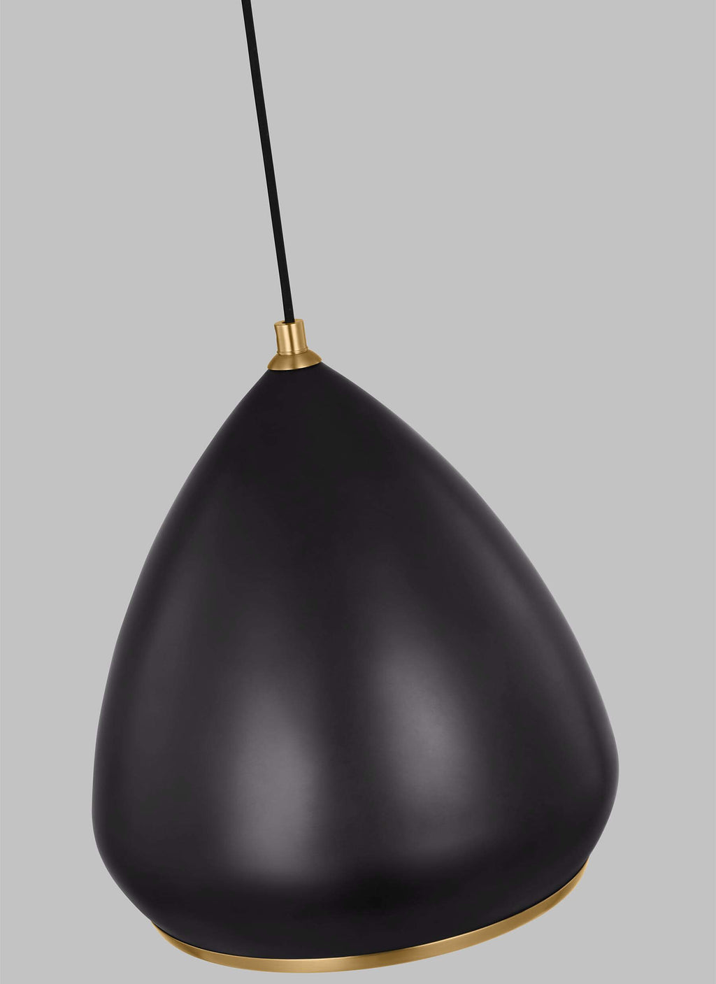 GENERATION LIGHTING Clasica Medium Pendant Aged Iron TP1121AIBBS