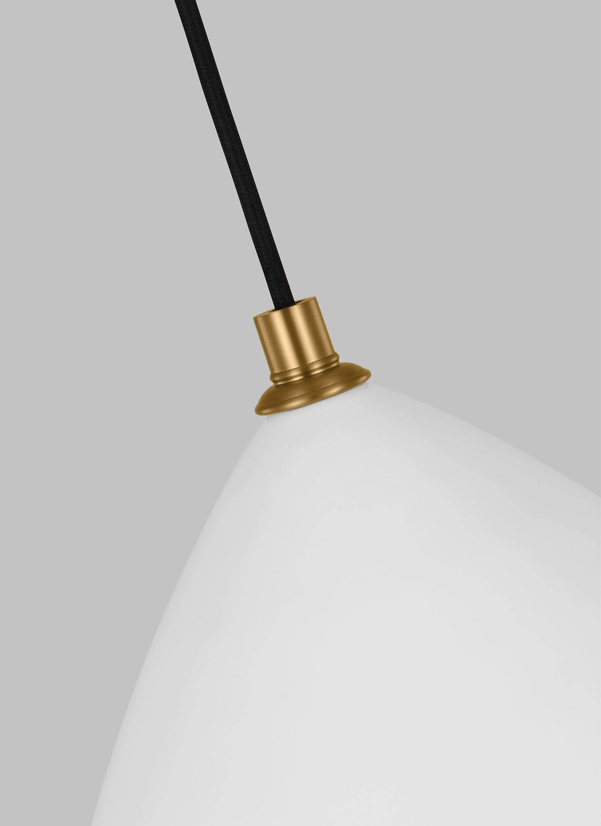 GENERATION LIGHTING Clasica Medium Pendant Matte White TP1121MWTBBS