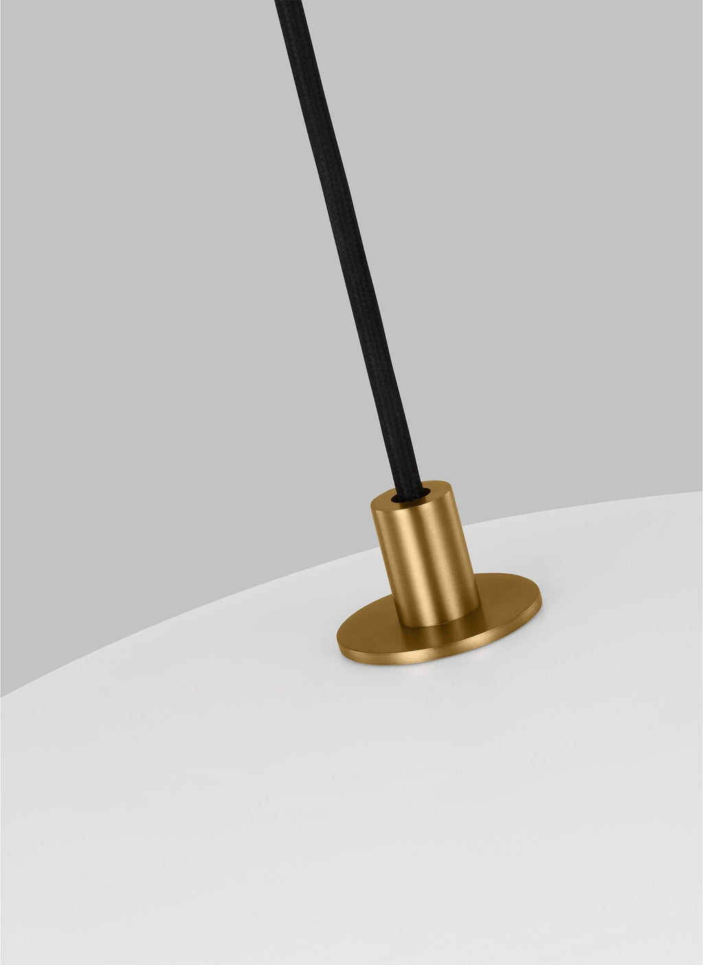 GENERATION LIGHTING Clasica Large Pendant Matte White TP1131MWTBBS
