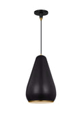 GENERATION LIGHTING  Clasica Small Pendant Aged Iron TP1141AIBBS