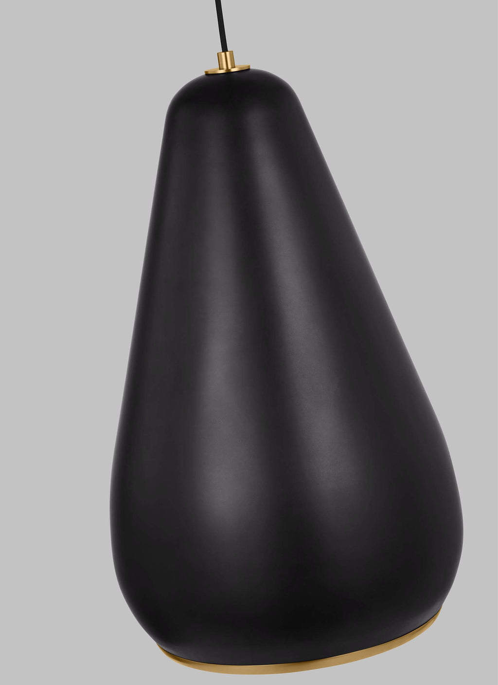 GENERATION LIGHTING  Clasica Small Pendant Aged Iron TP1141AIBBS
