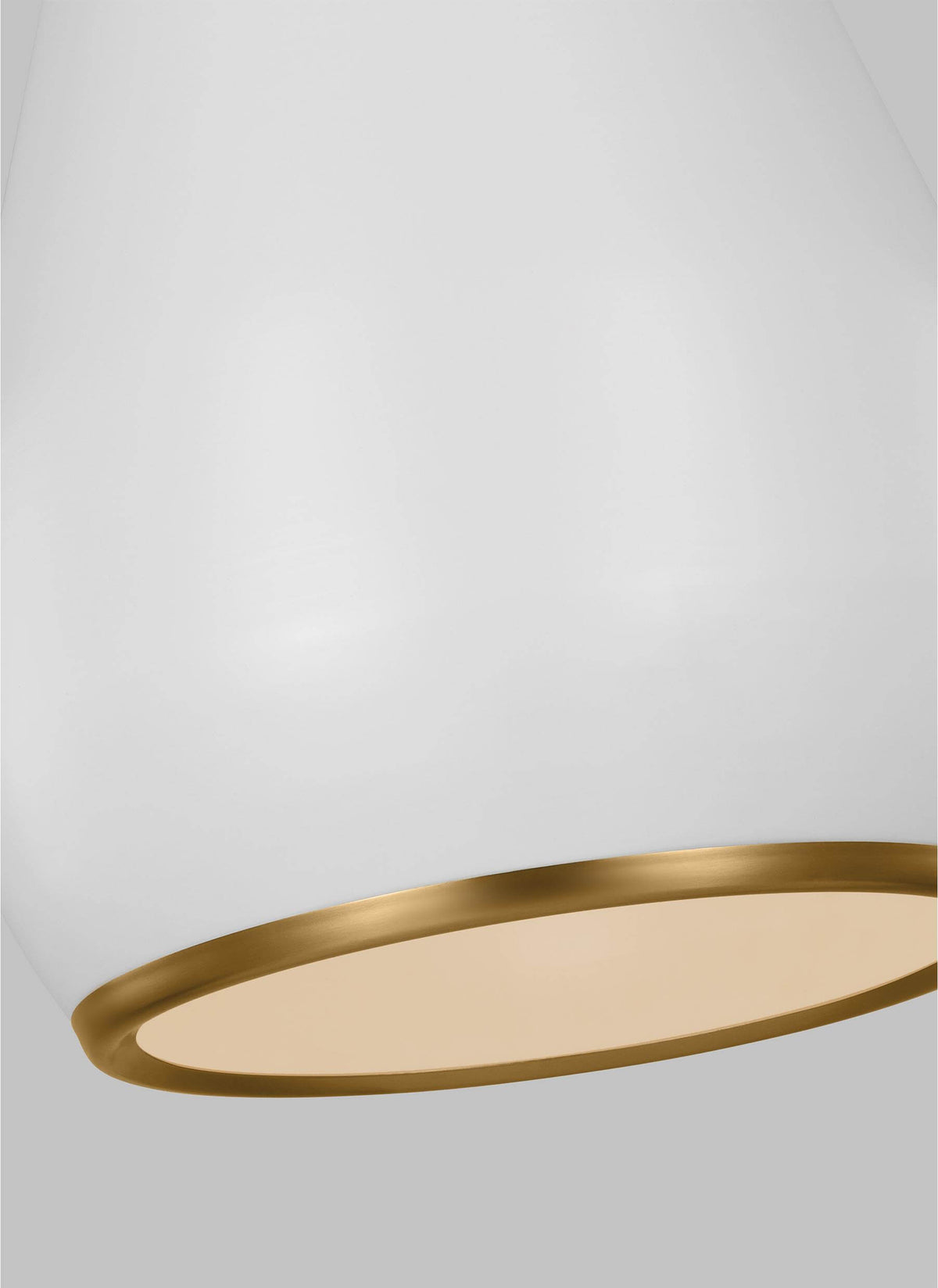 GENERATION LIGHTING  Clasica Small Pendant Matte White TP1141MWTBBS