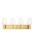 GENERATION LIGHTING Beckham Classic 4 - Light Vanity TV1044BBS