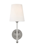GENERATION LIGHTING  Capri Sconce Polished Nickel TW1001PN