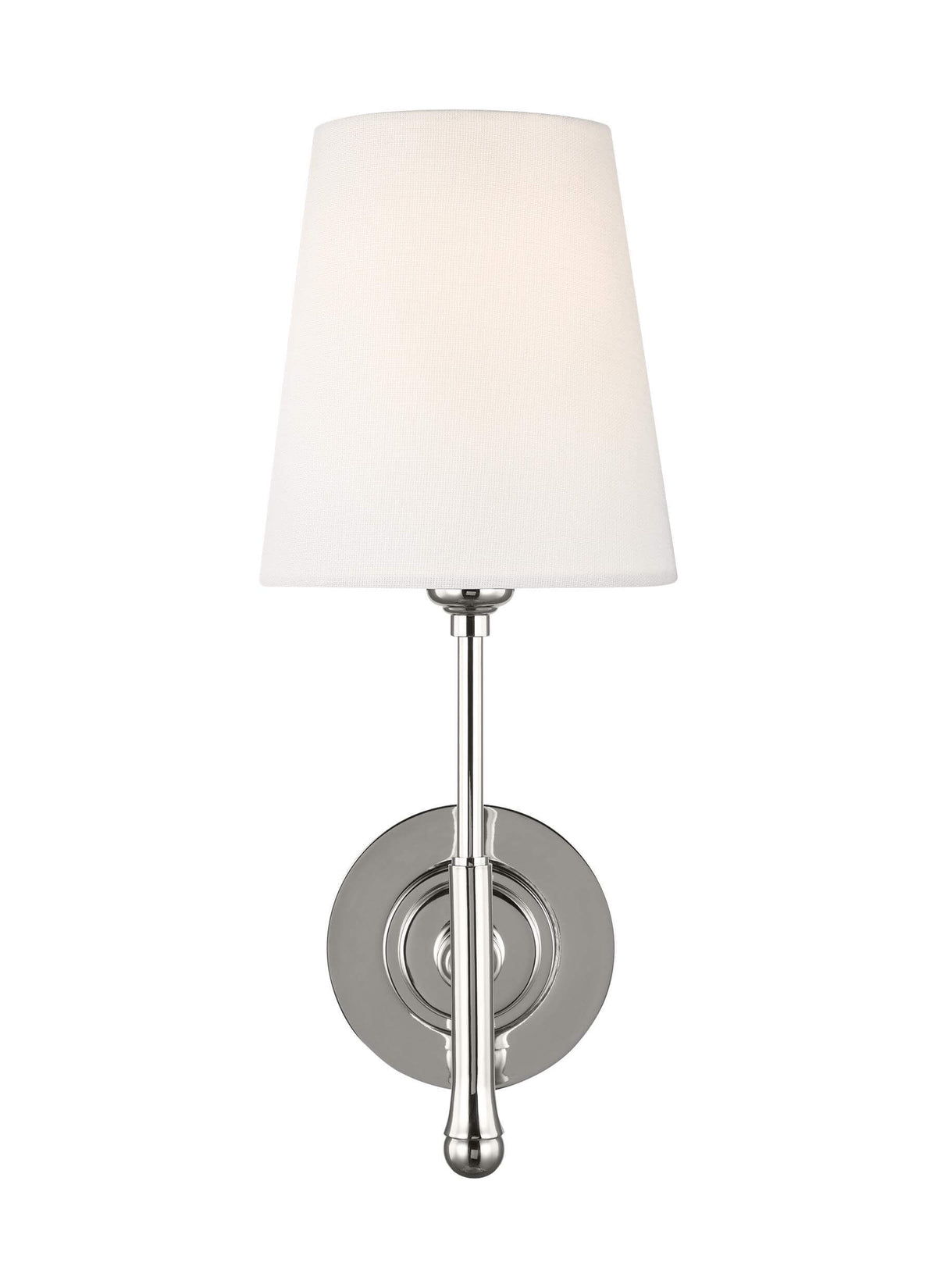 GENERATION LIGHTING  Capri Sconce Polished Nickel TW1001PN
