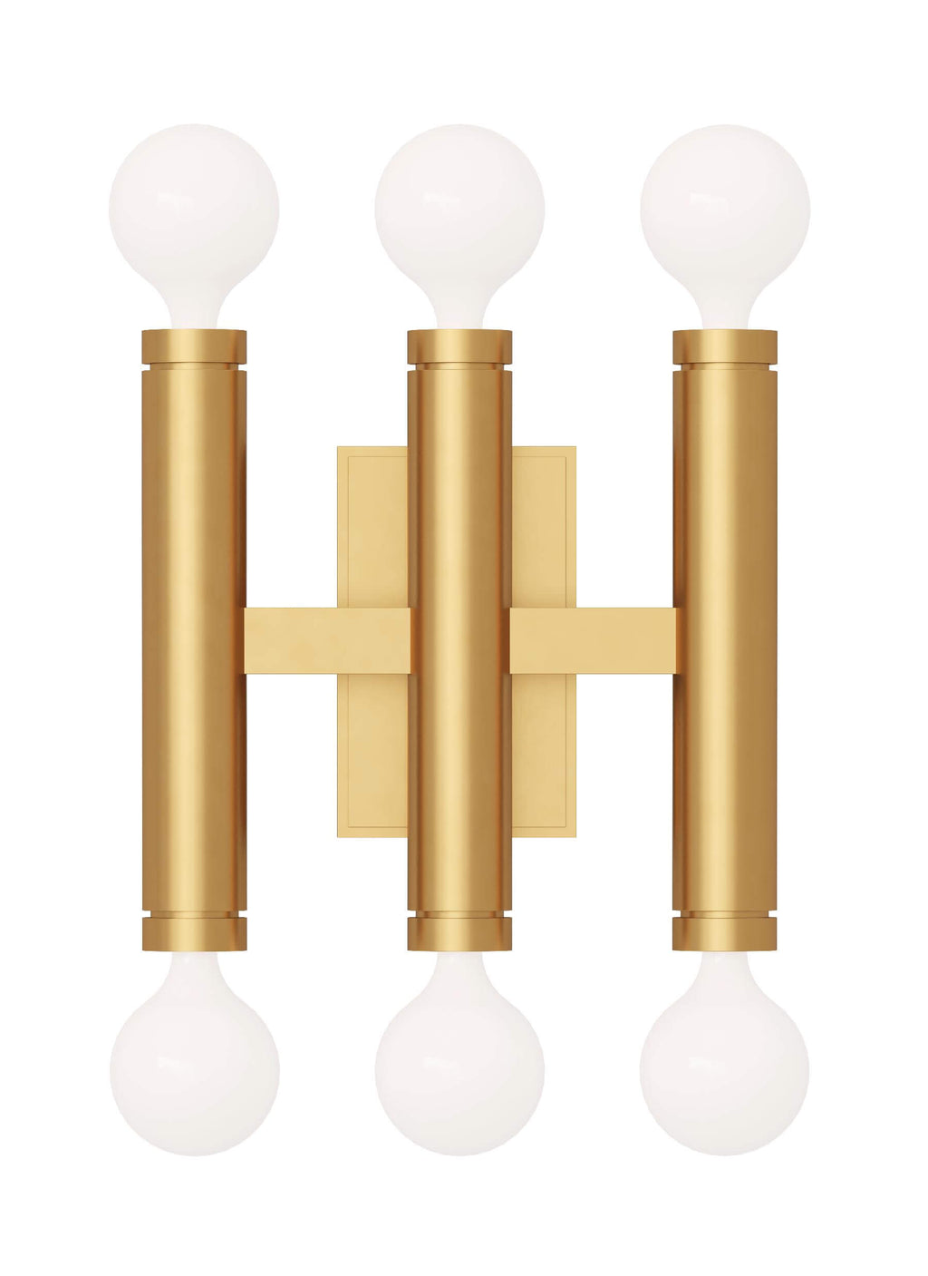 GENERATION LIGHTING Beckham Modern Triple Sconce TW1146BBS
